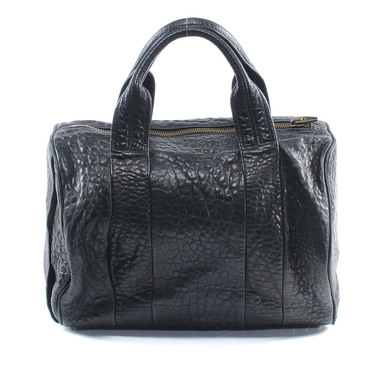 Alexander Wang Leather Rocco w Gold Hardware Black 1 of 7