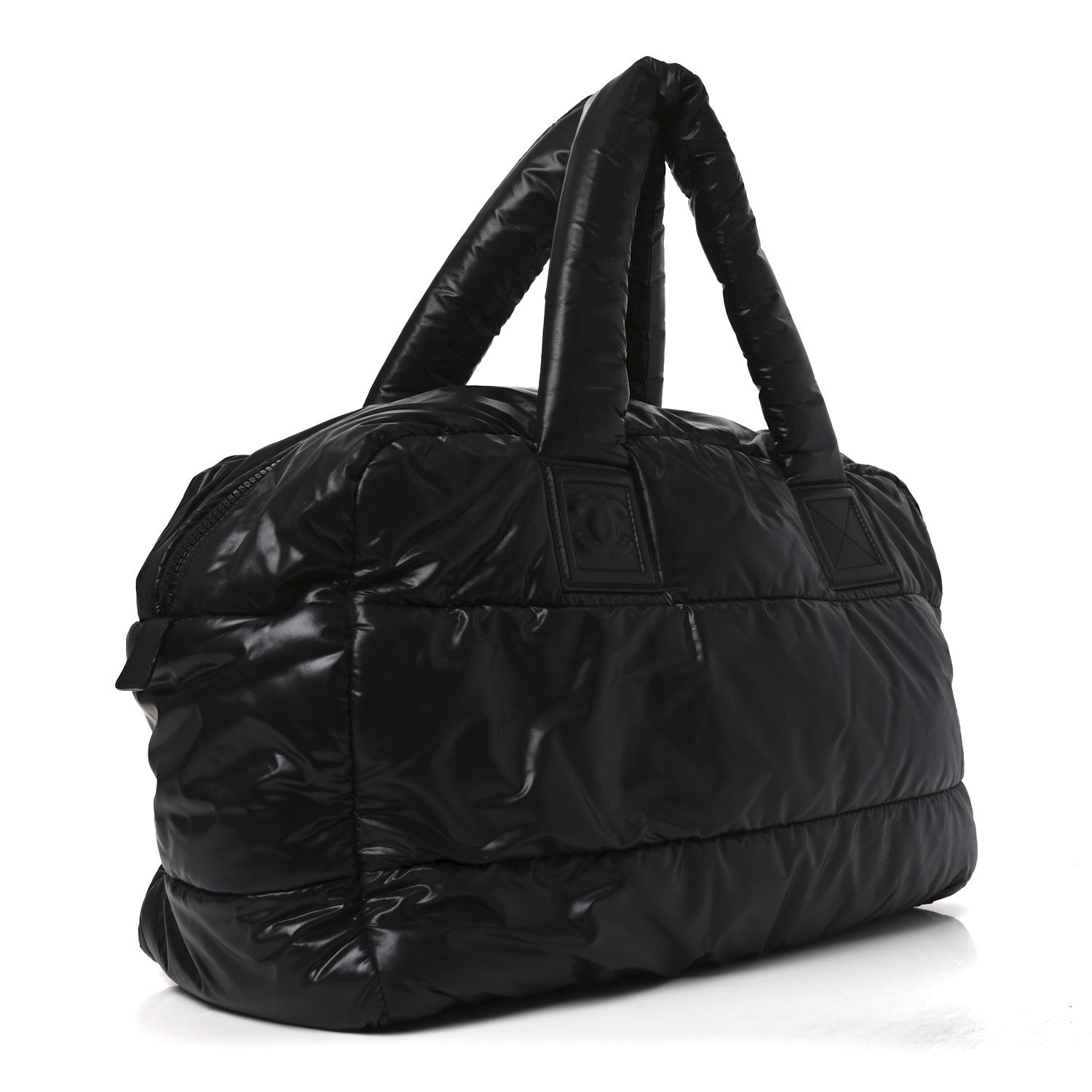 Chanel Nylon Coco Cocoon Large Reversible Tote Black 1847657