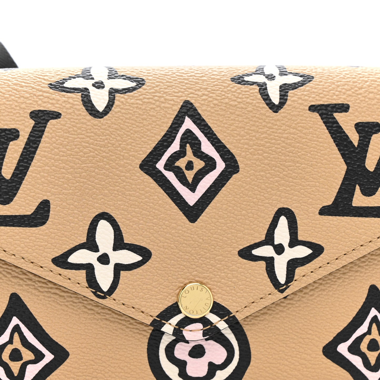 Monogram Wild At Heart Felicie Strap & Go Arizona Creme