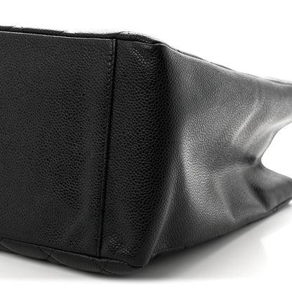 Chanel Caviar Quilted Grand Shopping Tote GST Black 10 of 10