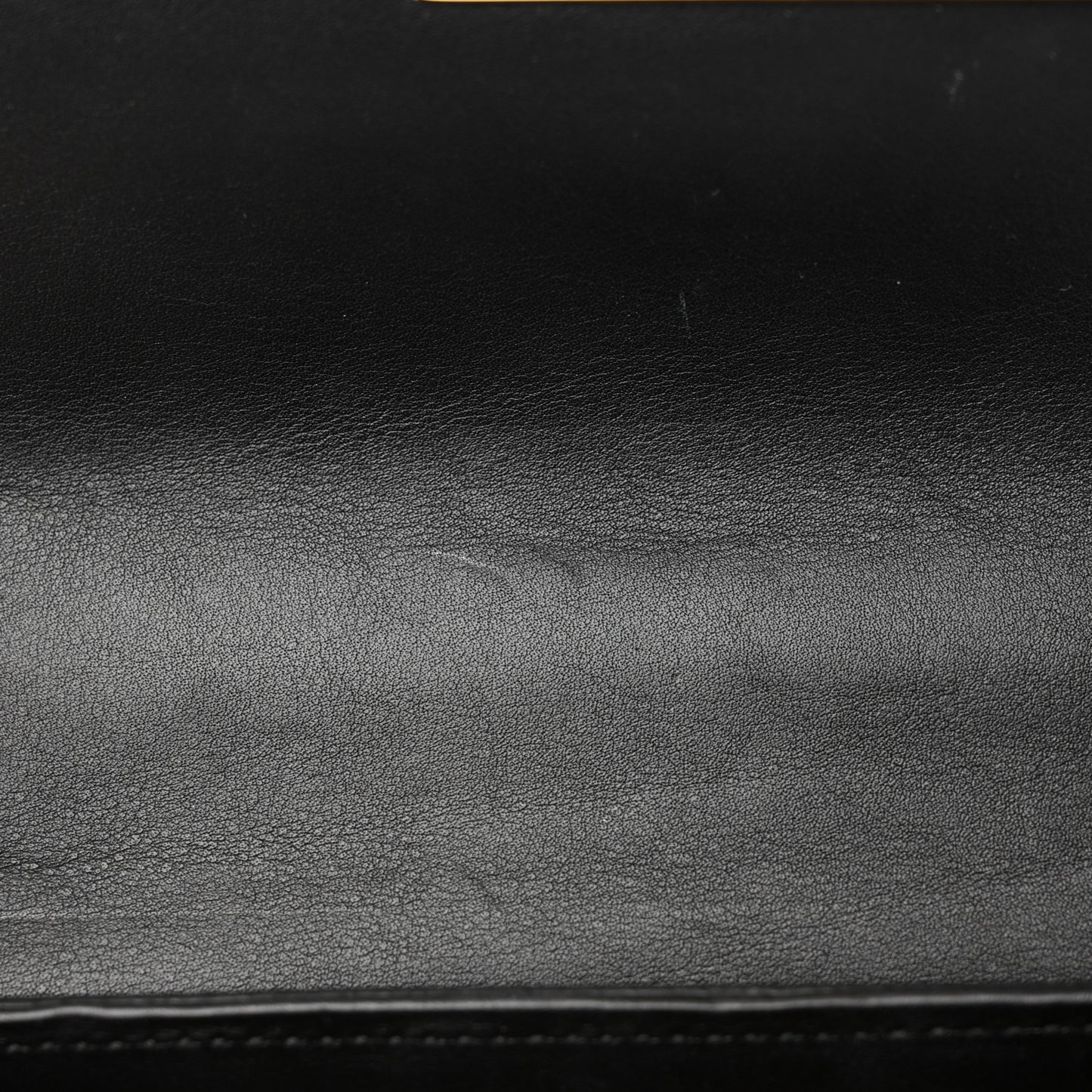 GG Supreme Monogram Calfskin Small Padlock Shoulder Bag Beige Black Cuir