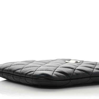 Chanel Lambskin Quilted Crossbody Bag Black 8 of 8