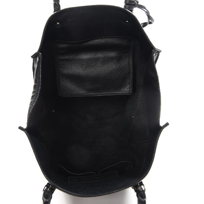 Balenciaga Veau Papier Tote Black 11 of 12