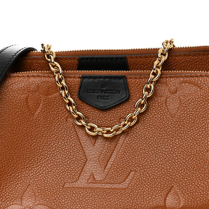 Louis Vuitton Empreinte Monogram Giant Wild At Heart Multi Pochette Accessories Caramel 8 of 11