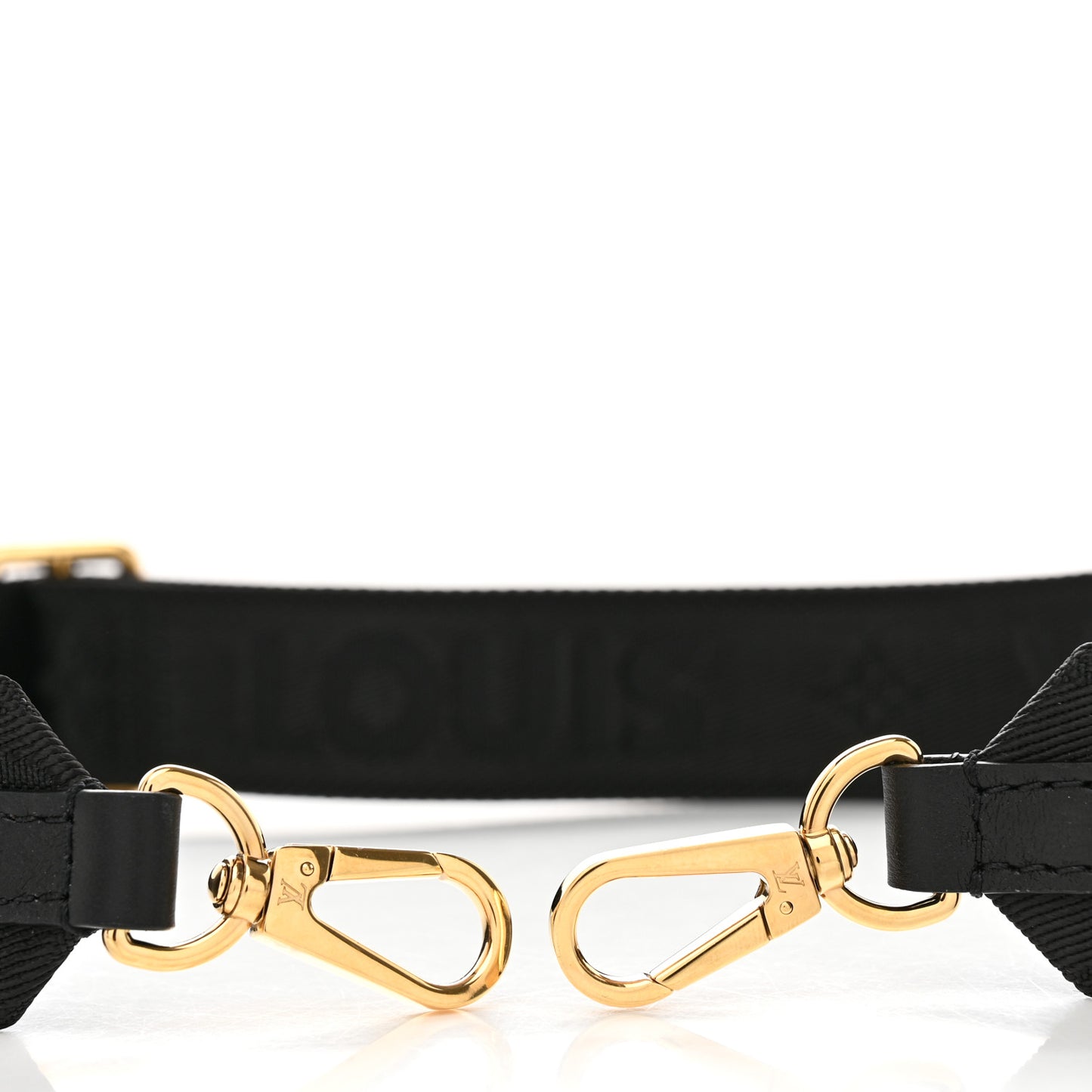 Jacquard Bandouliere Shoulder Strap Black