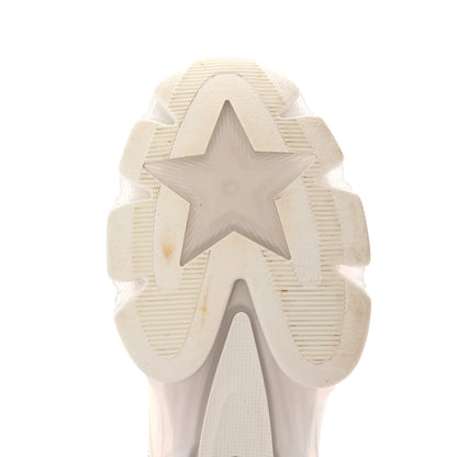 Christian Dior Matte Technical Fabric Mesh Dior Vibe Sneakers 36 White Silver 9 of 18