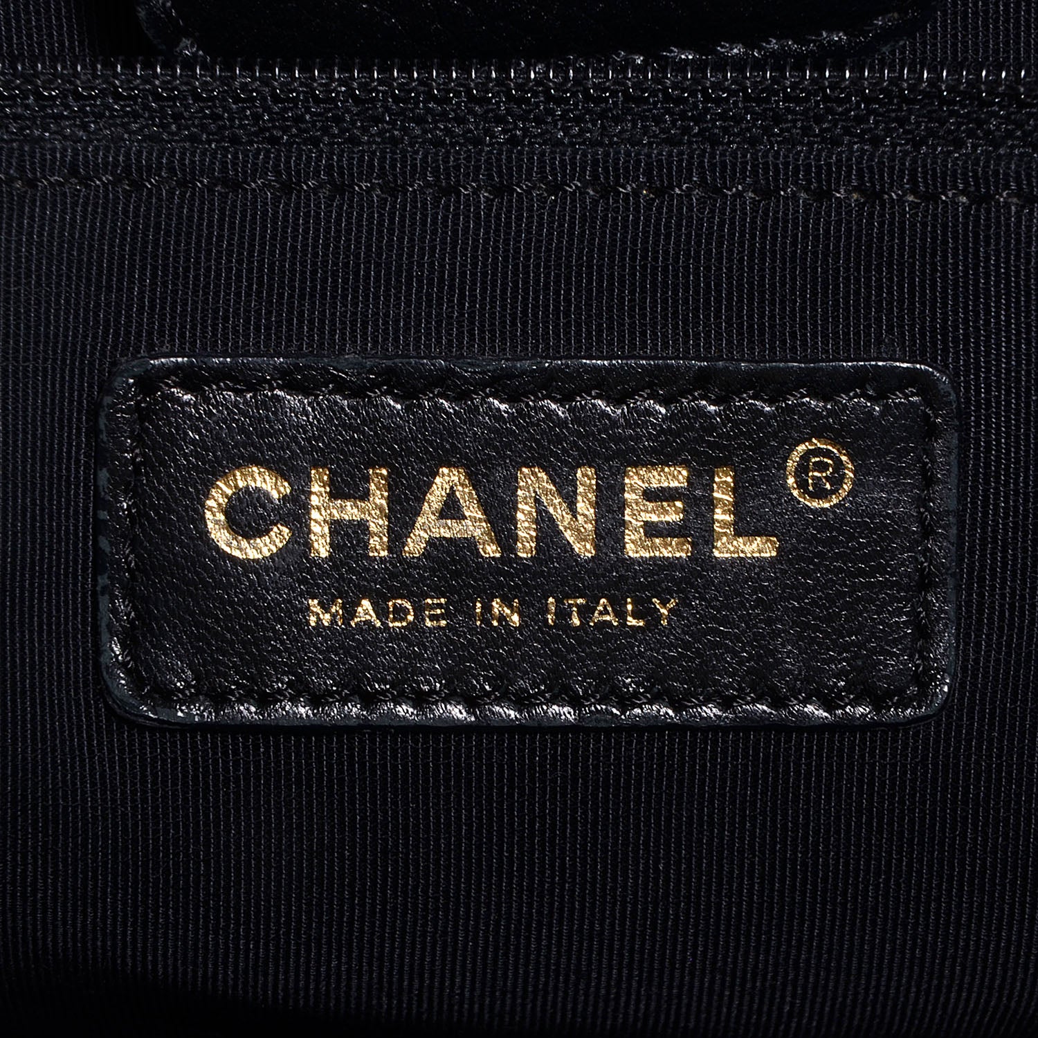 Chanel Calfskin Cerf Shopper Tote Black 6 of 7