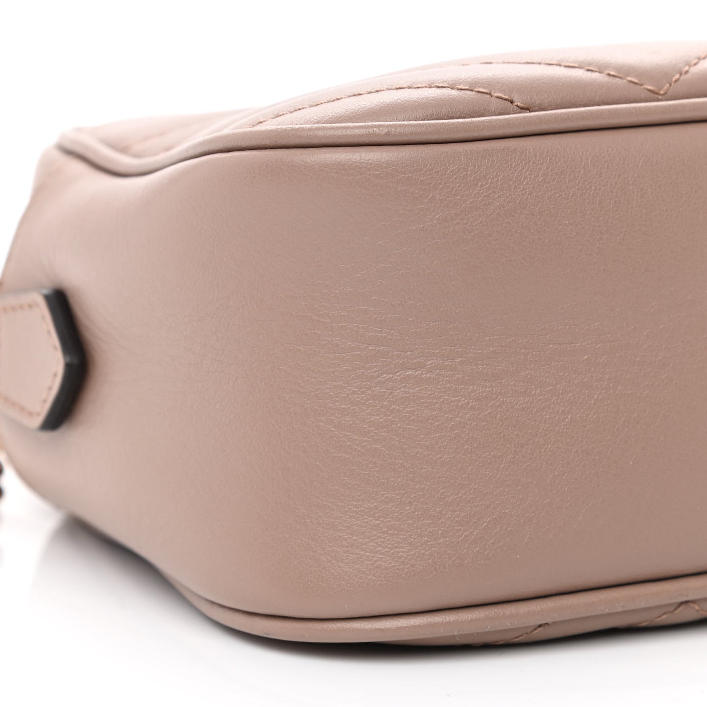 Calfskin Matelasse Small GG Marmont Chain Shoulder Bag Porcelain Rose
