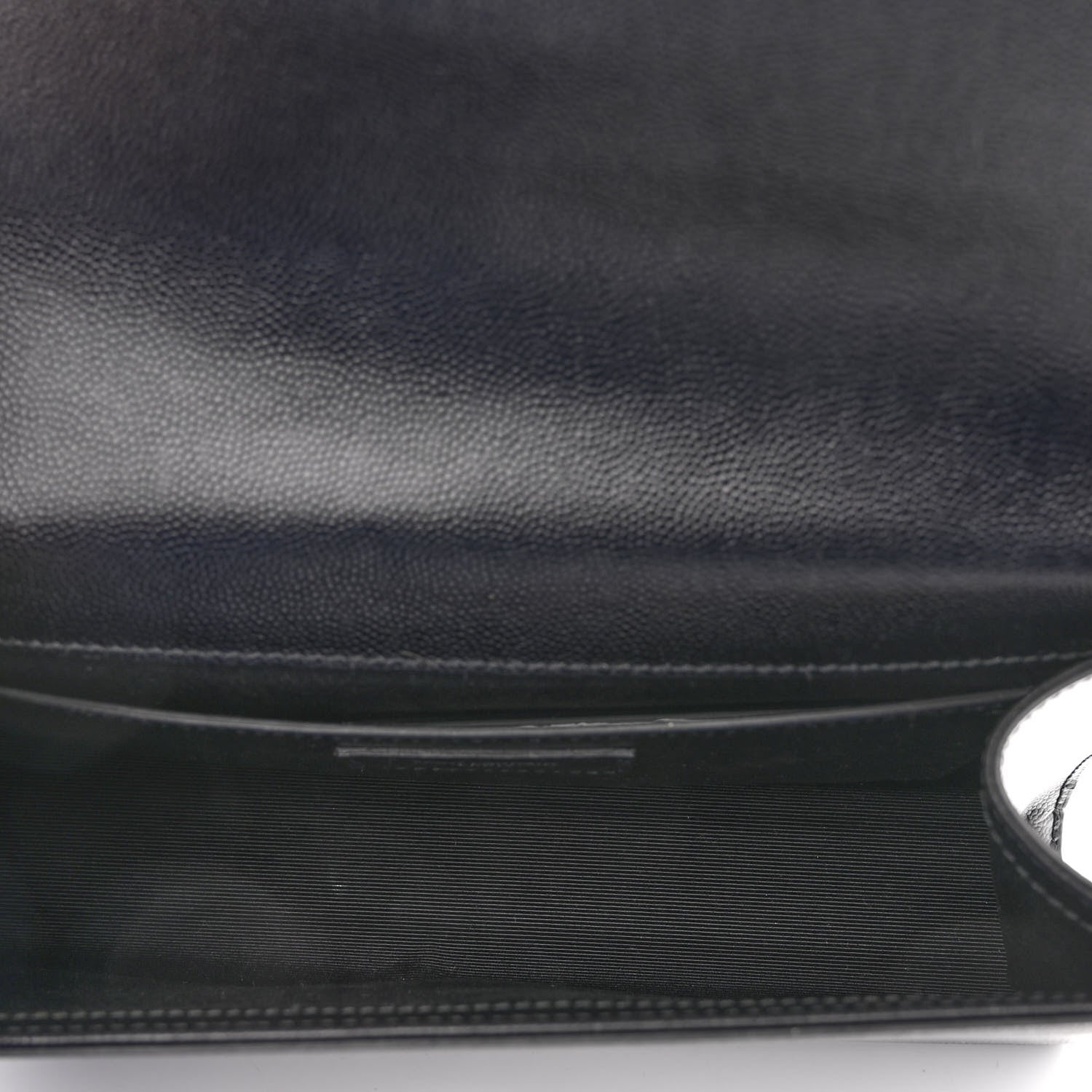 Saint Laurent Grain De Poudre Medium Classic Monogram Kate Satchel Black 5 of 9