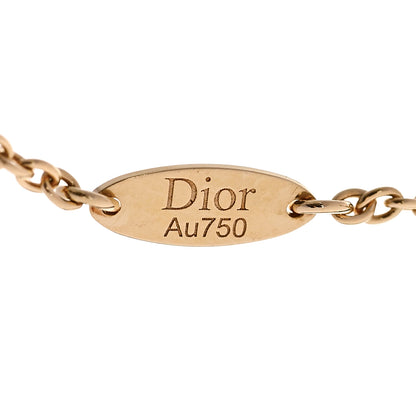 Christian Dior 18K Yellow Gold Diamond Dioramour Bracelet 3 of 5