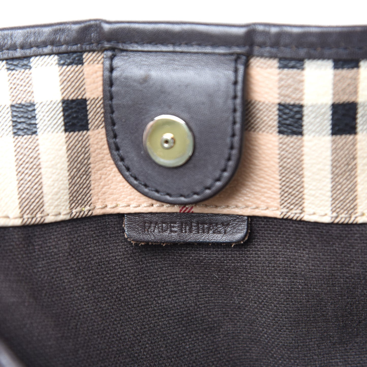Haymarket Check Large Canterbury Tote Chocolate