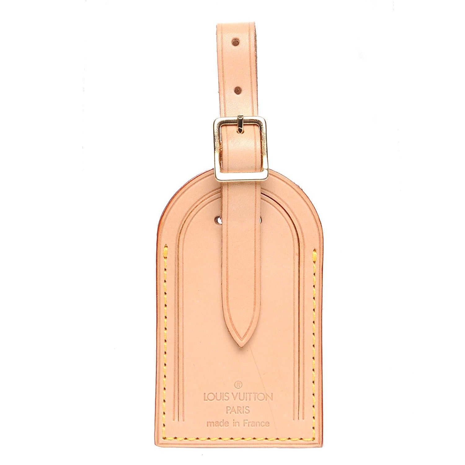 Louis Vuitton Vachetta Luggage Tag 1 of 3