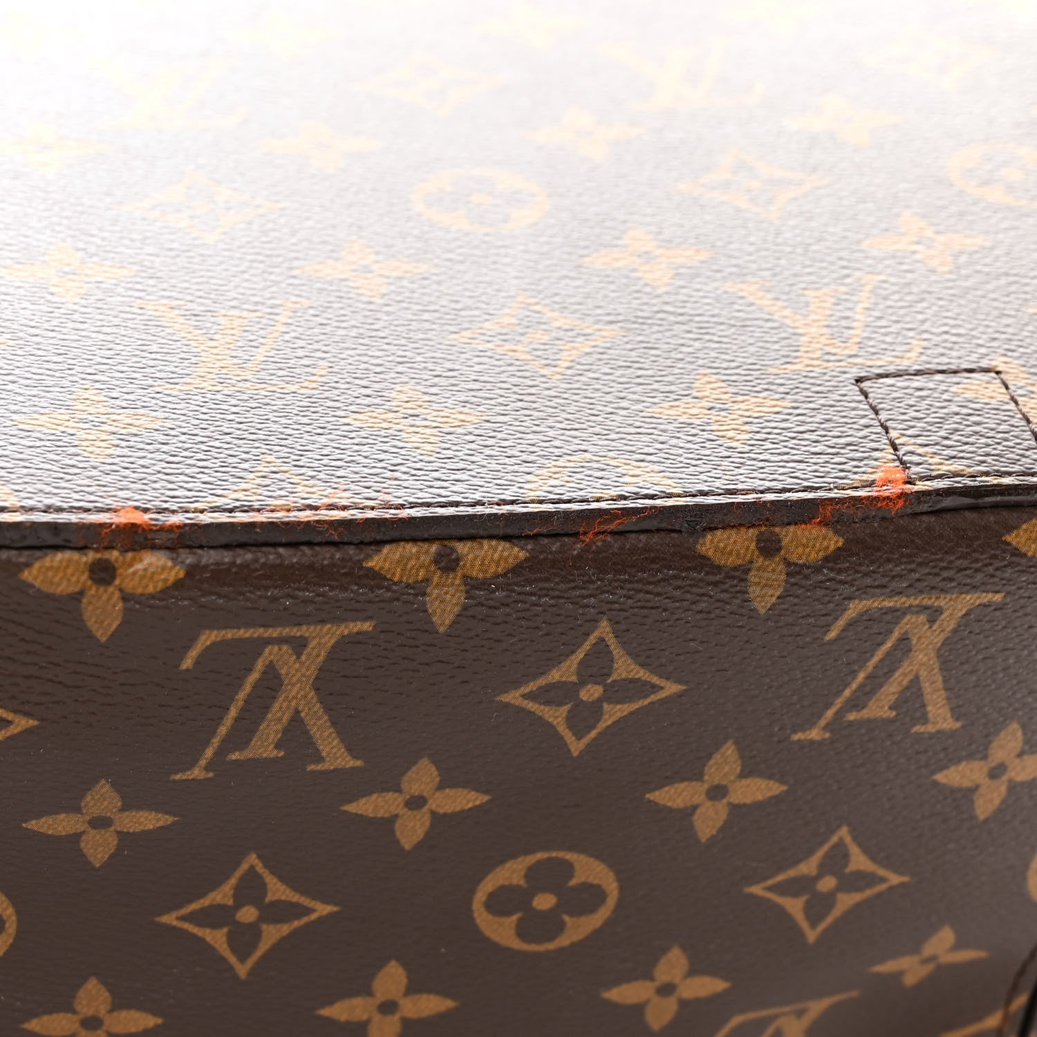 Louis Vuitton Shearling Monogram Marc Newson Fleece Pack Orange 13 of 15