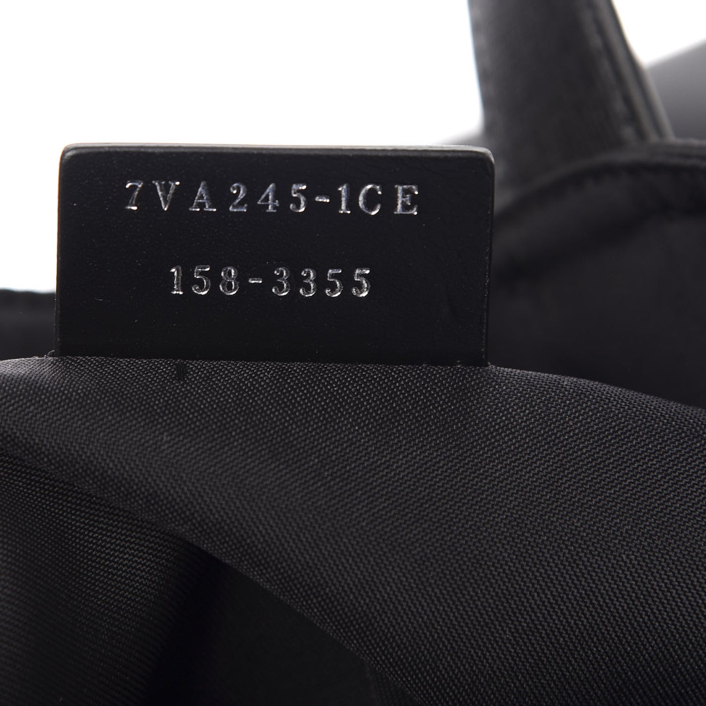 Nylon Vitello Elite Monster Eyes Tote Black Yellow