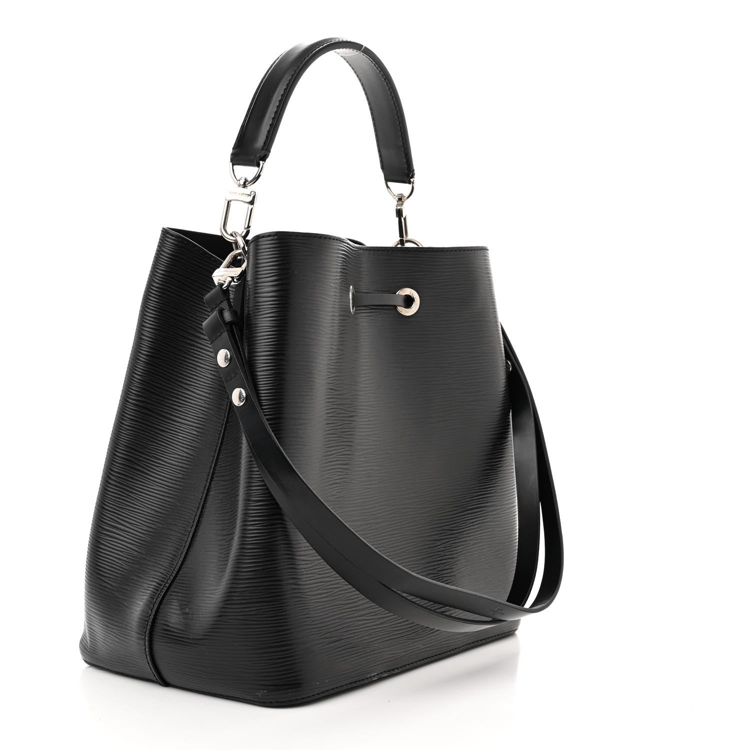 Louis Vuitton Epi NeoNoe MM Black 3 of 10