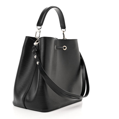 Louis Vuitton Epi NeoNoe MM Black 3 of 10