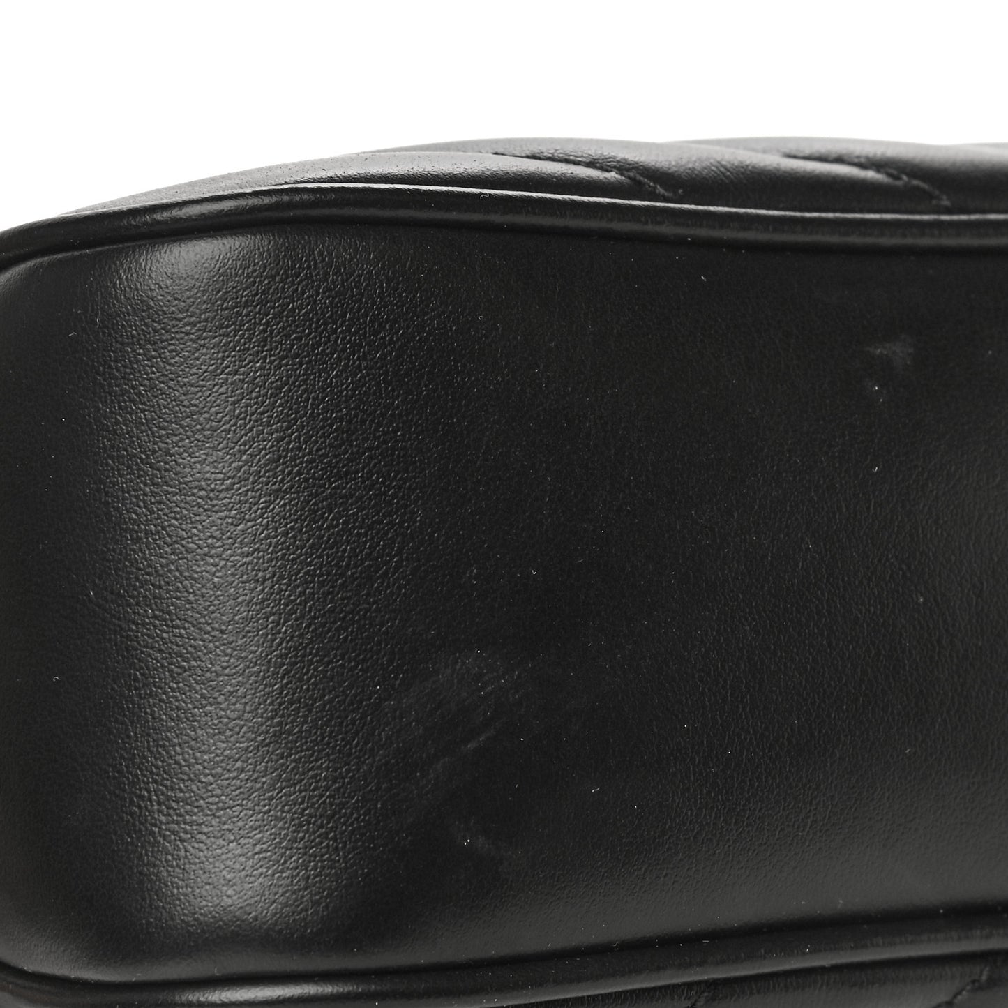 Calfskin Matelasse Monogram Lou Camera Bag Black
