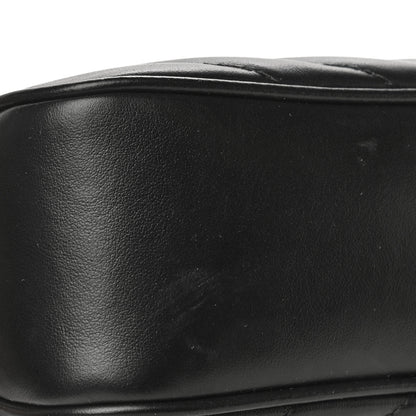 Saint Laurent Calfskin Matelasse Monogram Lou Camera Bag Black 14 of 15