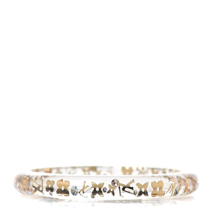 Louis Vuitton Resin Swarovski Medium Inclusion Bracelet PM Transparent 1 of 4