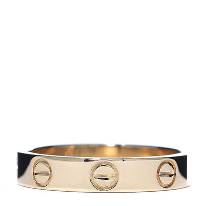 Cartier 18K Yellow Gold 3.5mm LOVE Wedding Band Ring 51 5.75 1 of 8