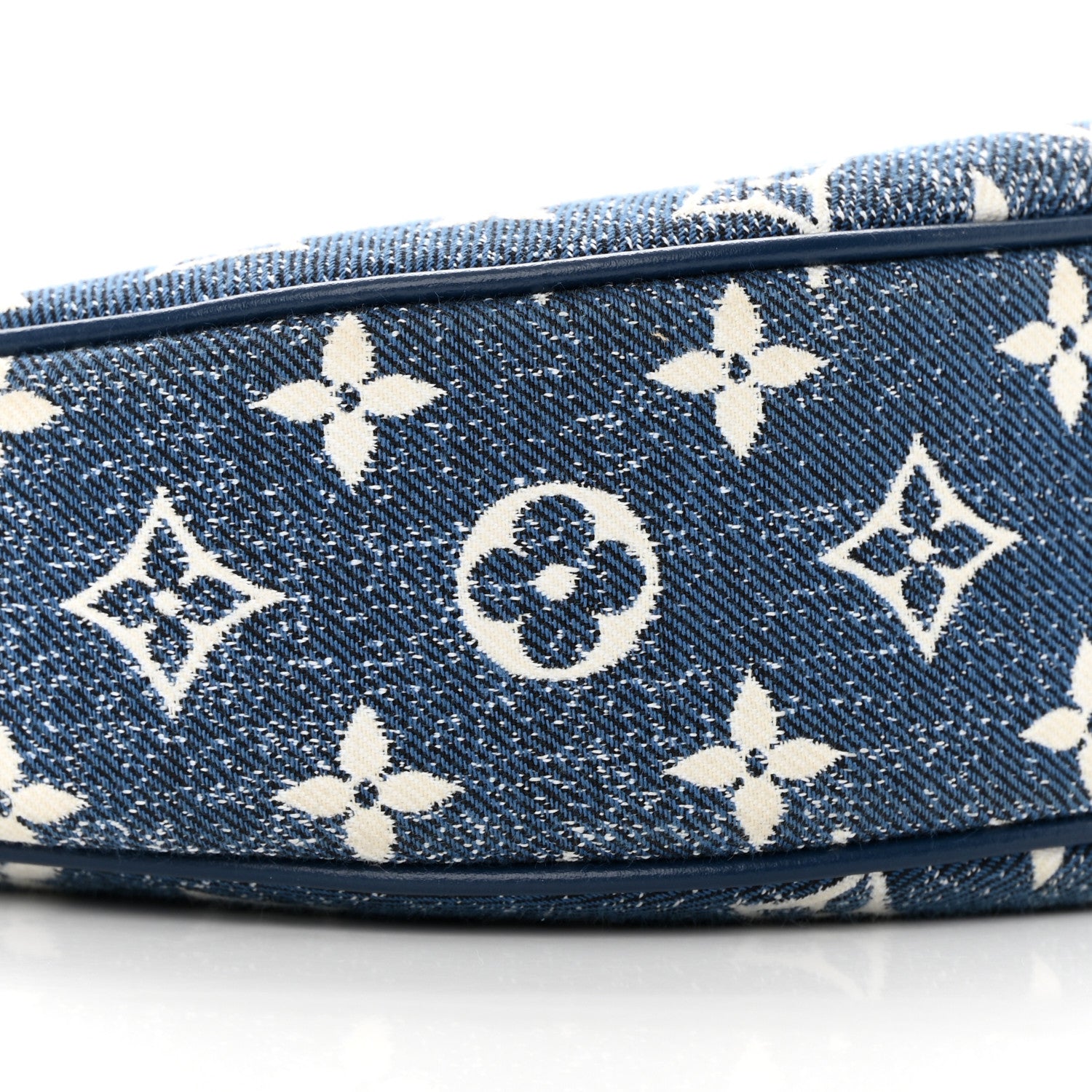 Louis Vuitton Monogram Jacquard Denim Loop Bleu 8 of 11