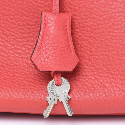 Hermes Taurillon Clemence Birkin 35 Bougainvillea 20 of 29