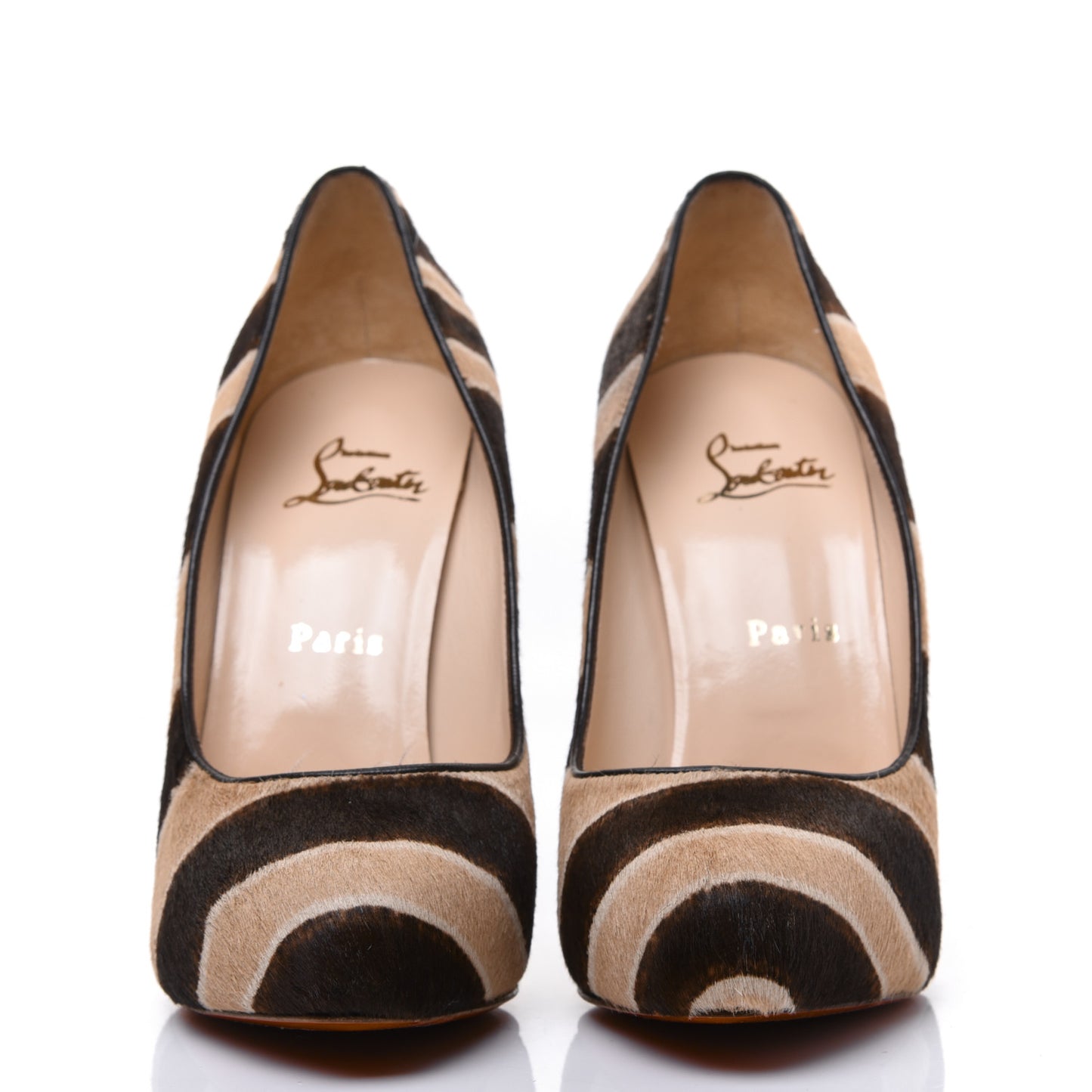 Calf Hair Feticha 120 Pumps 37.5 Zebra