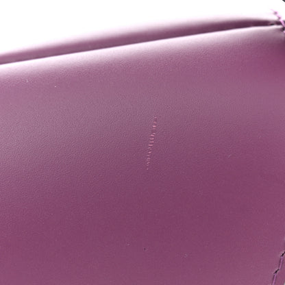 Christian Dior Calfskin Saddle Bag Purple 11 of 12