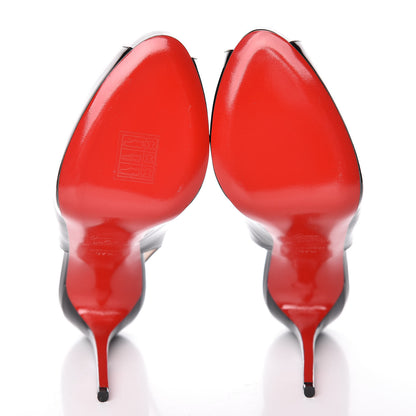 Christian Louboutin Patent Private Number 120 Pumps 37.5 Black 5 of 8