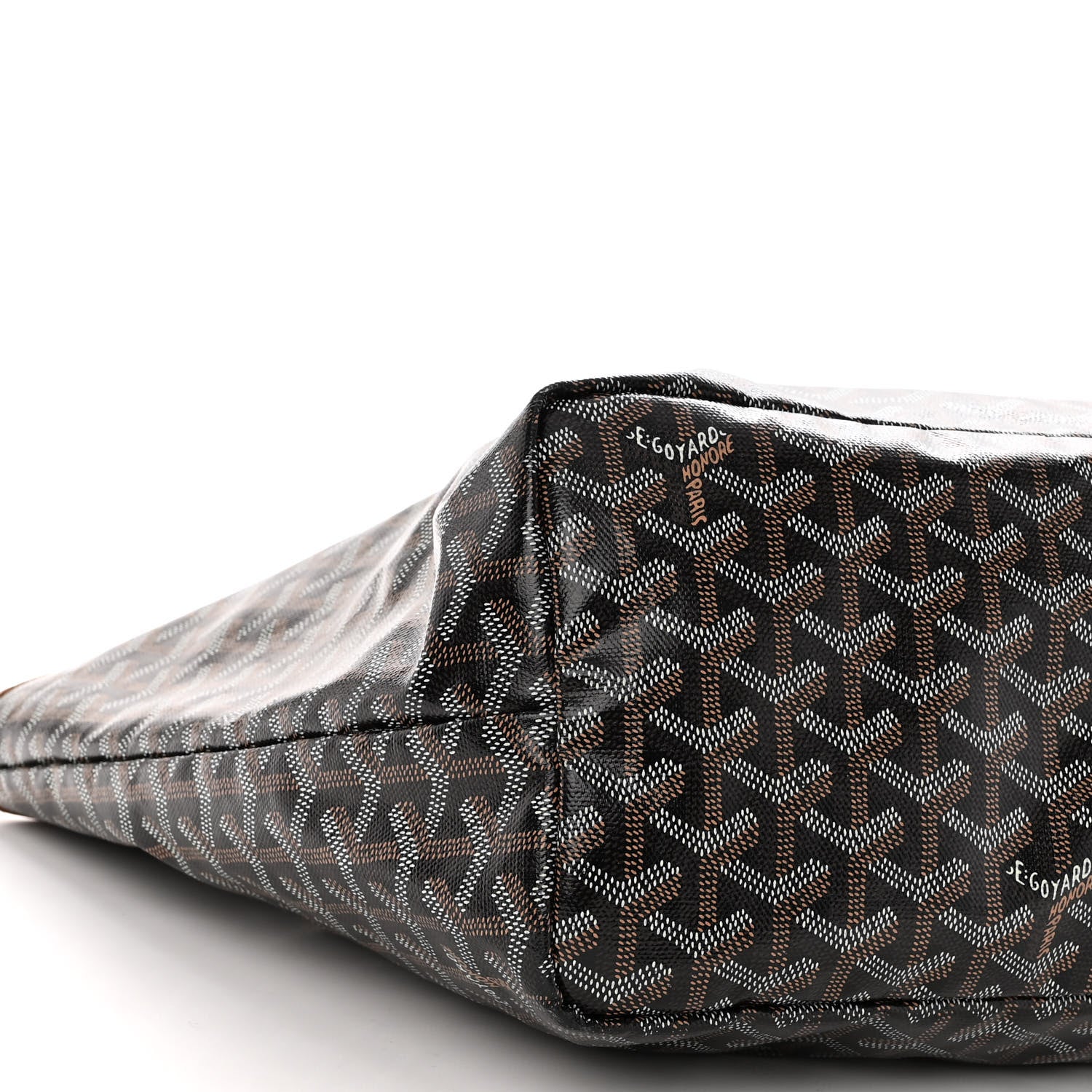 Goyard Goyardine Saint Louis PM Black Gold 9 of 11