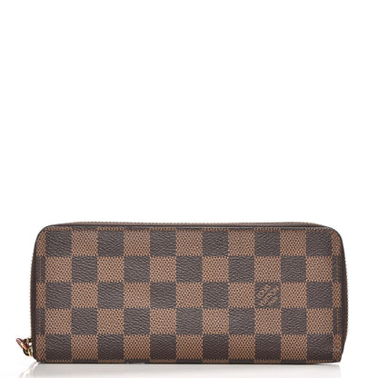 Louis Vuitton Damier Ebene Clemence Wallet 1 of 7