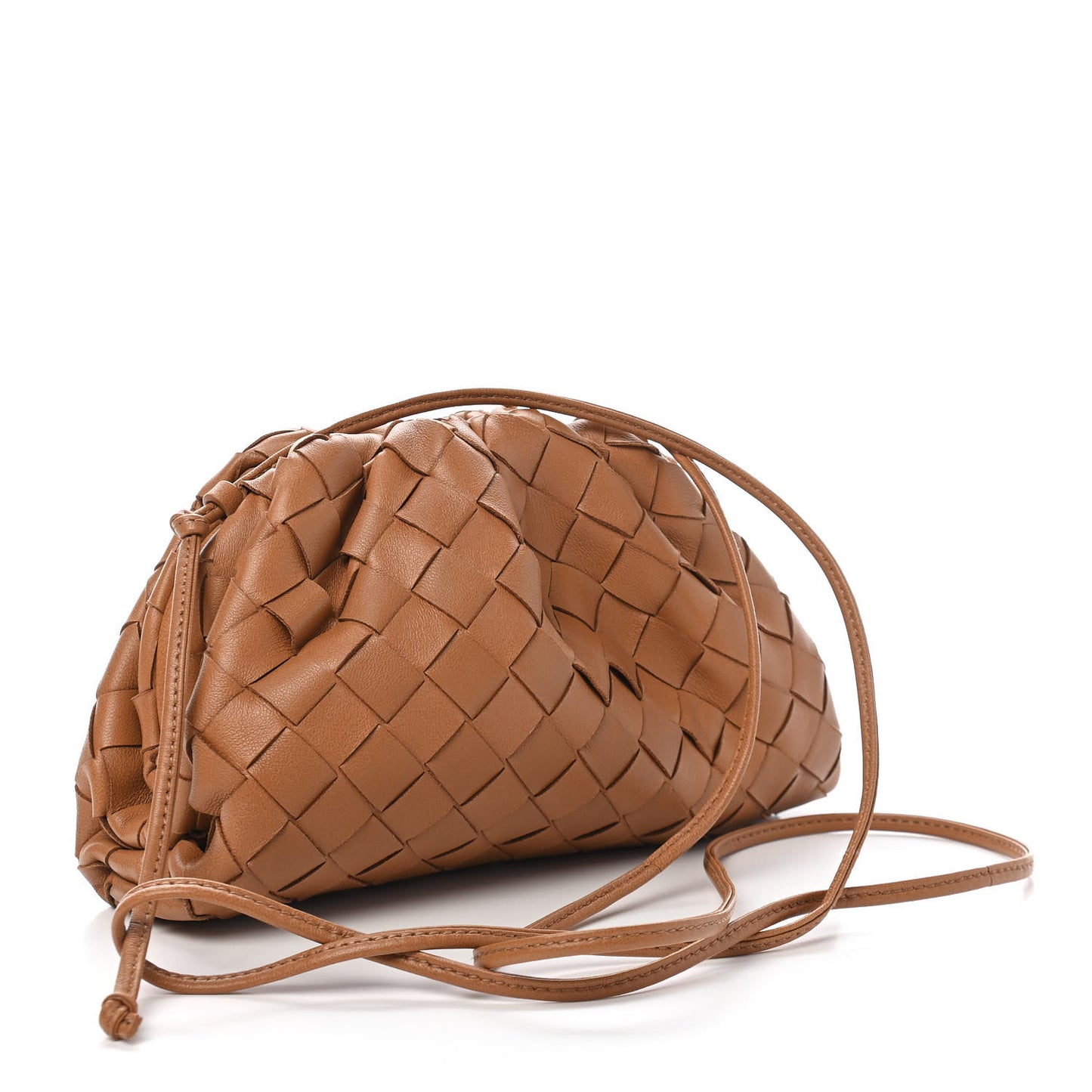 Nappa Intrecciato The Mini Pouch Carmel