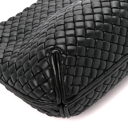 Bottega Veneta Nappa Intrecciato Small Clicker Shoulder Bag Black 10 of 11