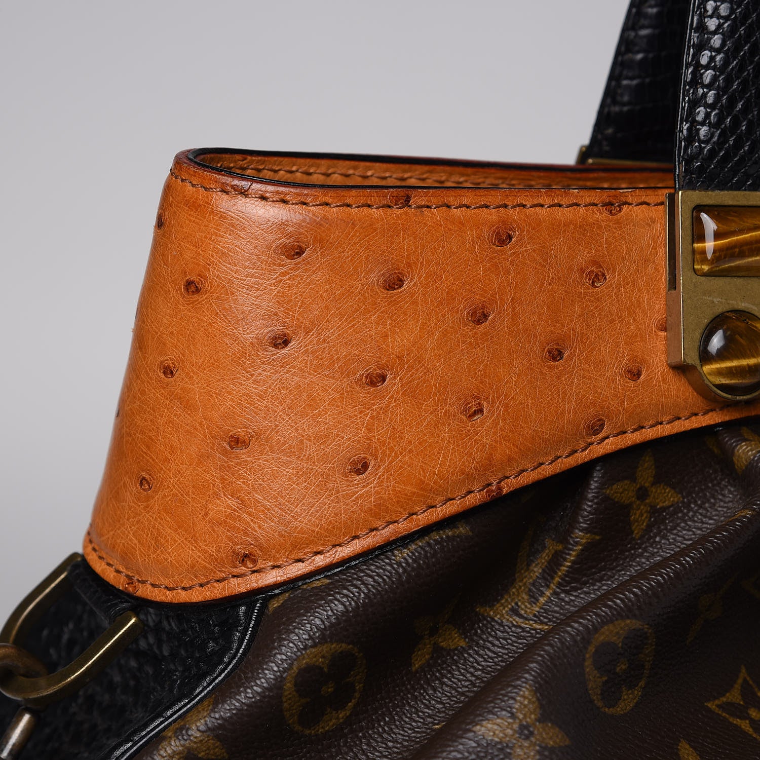 Louis Vuitton Monogram Ostrich Oskar Waltz 12 of 17