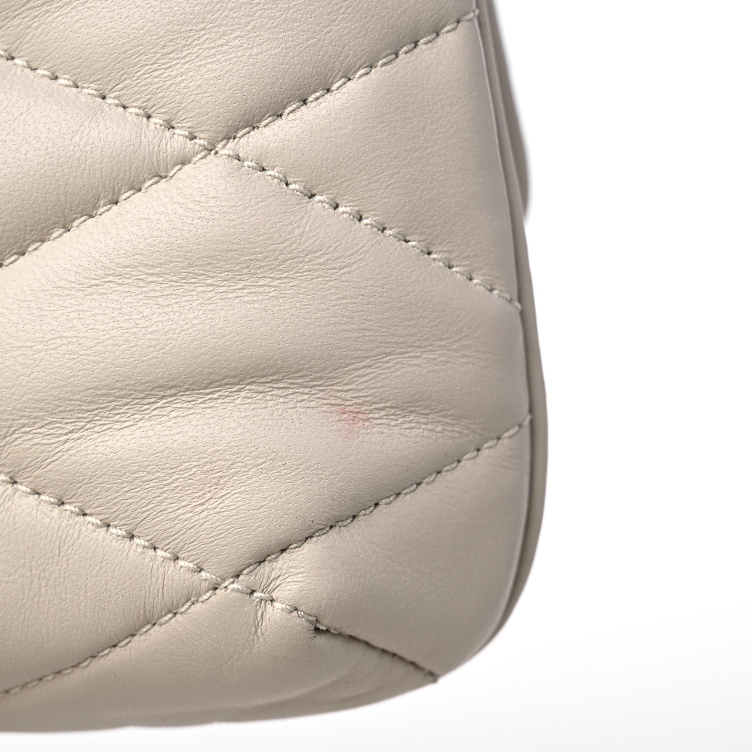 Saint Laurent Lambskin Quilted Le 57 Diamond Shoulder Bag Crema Soft 11 of 11