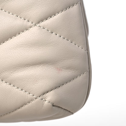 Saint Laurent Lambskin Quilted Le 57 Diamond Shoulder Bag Crema Soft 11 of 11
