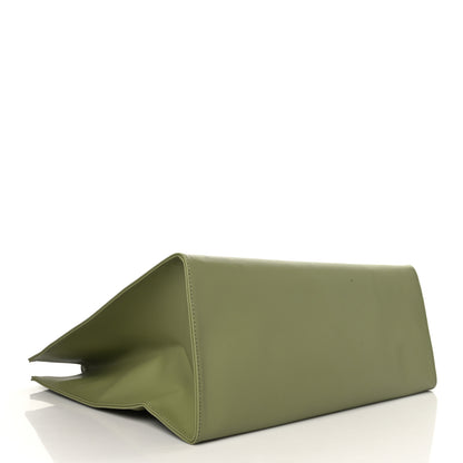 Telfar Vegan Leather Large Shopping Bag Drab 4 of 9