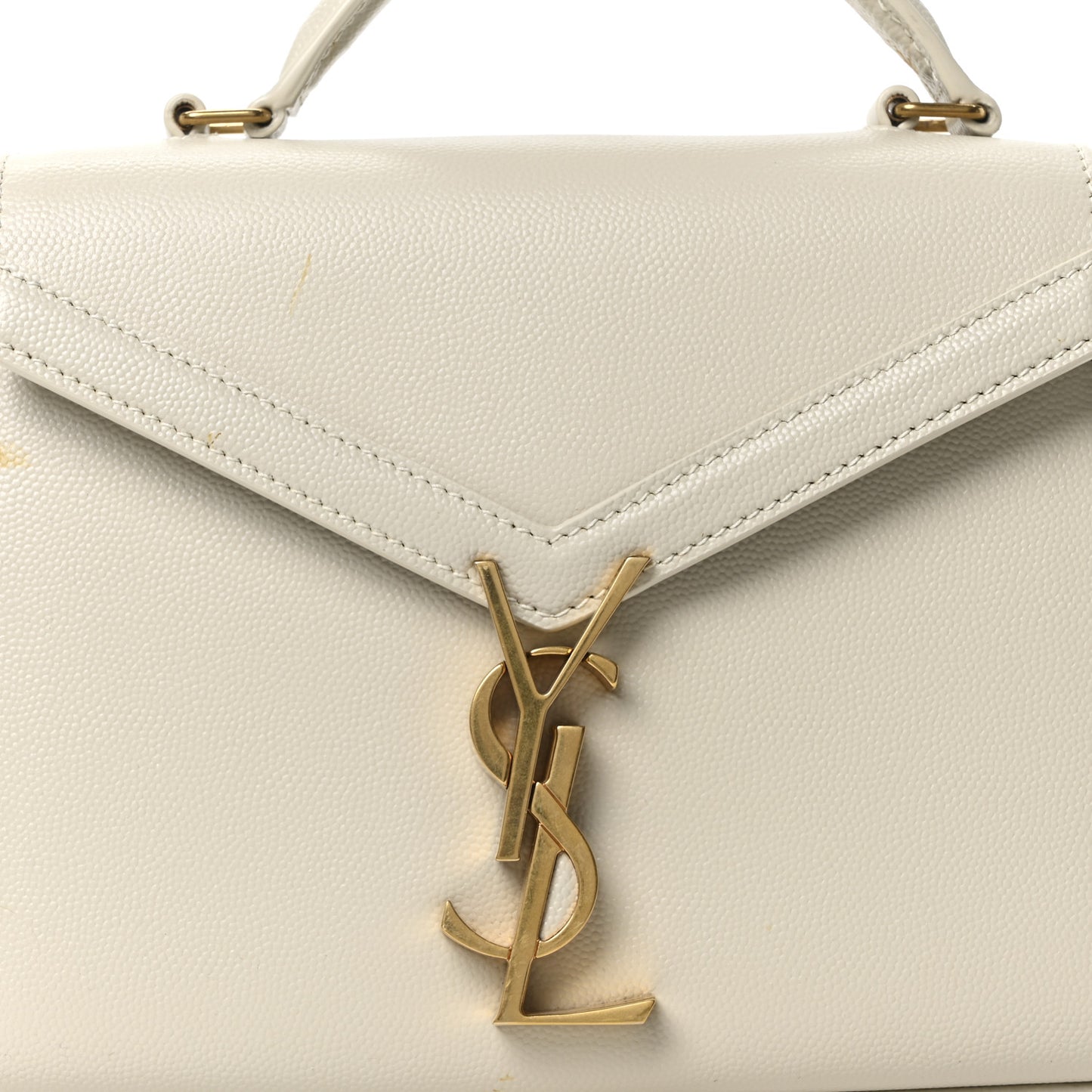 Grain de Poudre Mini Classic Monogram Cassandra Top Handle Vintage White