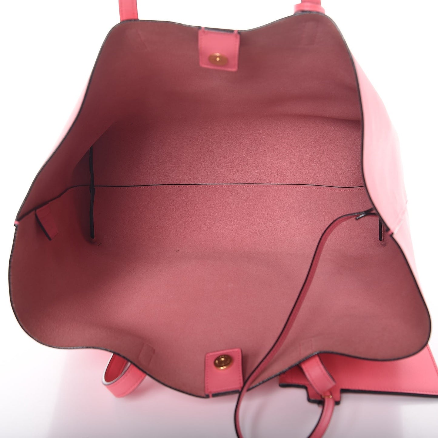 Calfskin Large Shopping Tote Pale Rose