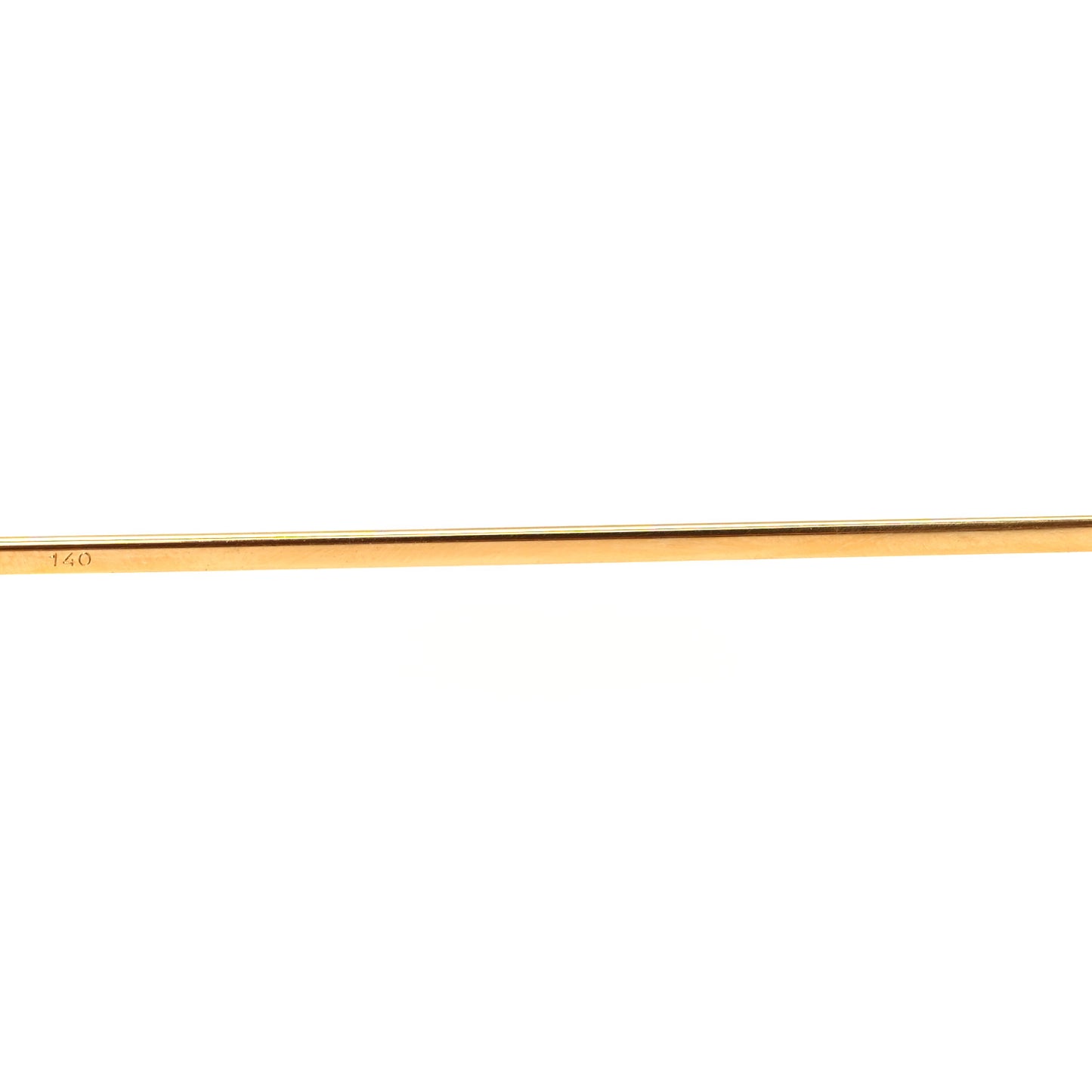 Metal Gold Plated Aviator Sunglasses Gold