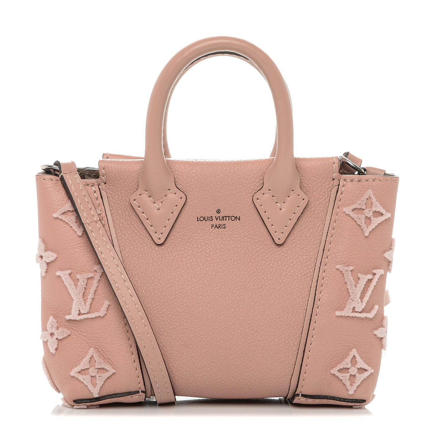 Veau Cachemire Tote W Nano Magnolia
