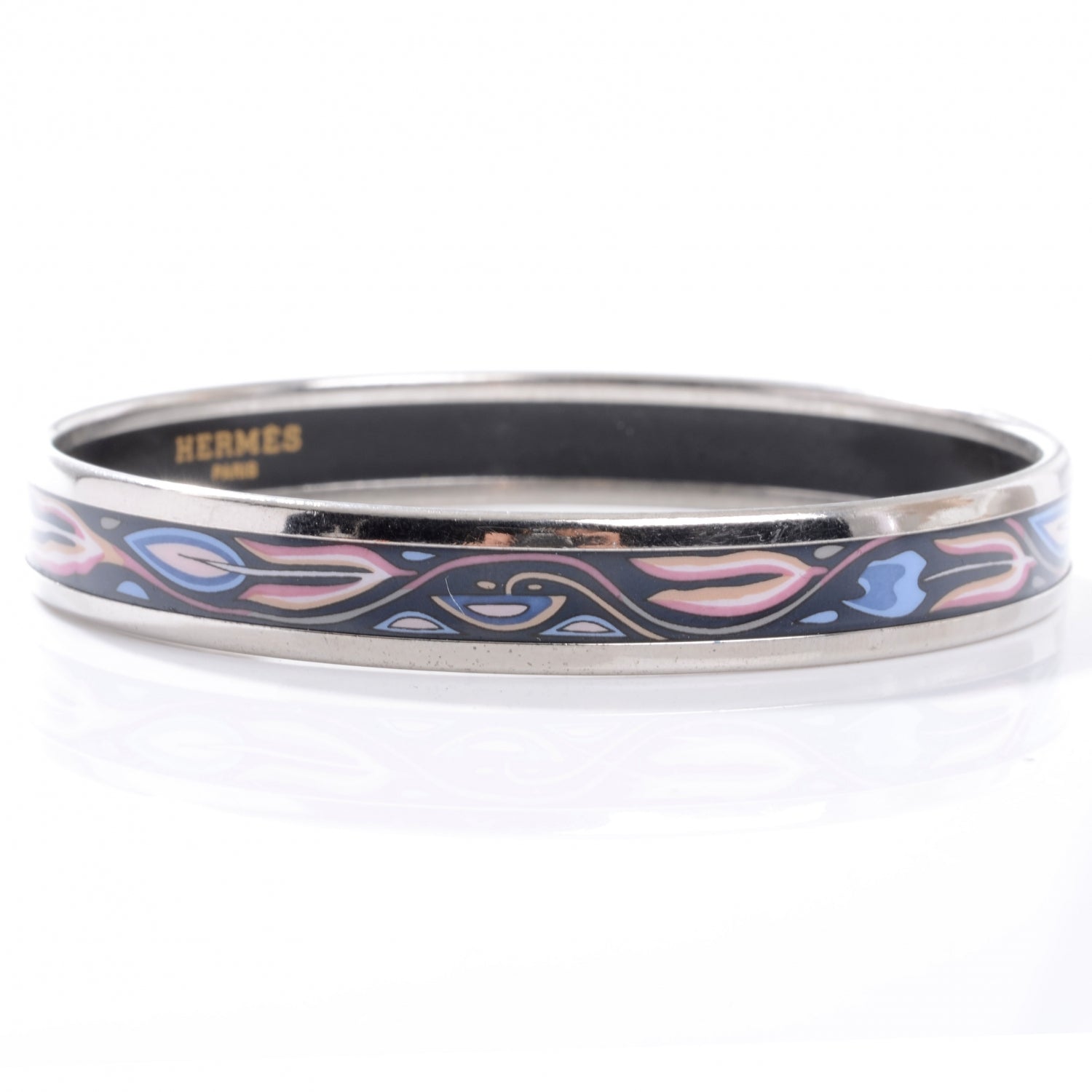 Hermes Enamel Narrow Printed Bracelet 65 5 of 5