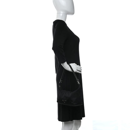 Prada Tessuto Sirio Pochette Black 2 of 10