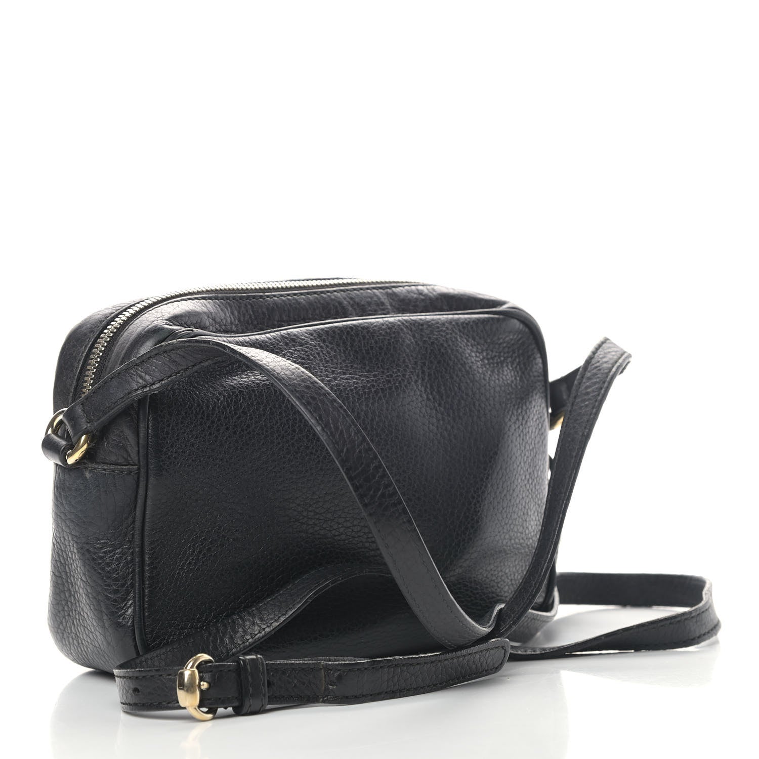 Gucci Pebbled Calfskin Small Soho Disco Bag Black 2 of 8