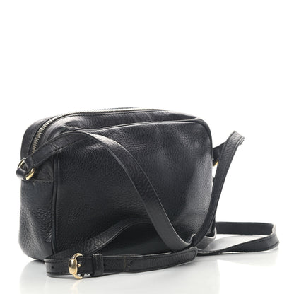 Gucci Pebbled Calfskin Small Soho Disco Bag Black 2 of 8