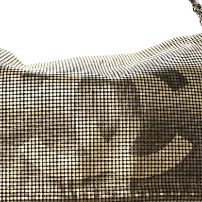 Chanel Metallic Lambskin Perforated Hollywood Accordion Flap Bag Gold 8 of 10