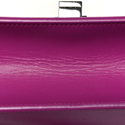 Saint Laurent Smooth Calfskin Le Carre Shoulder Bag Purple 15 of 15