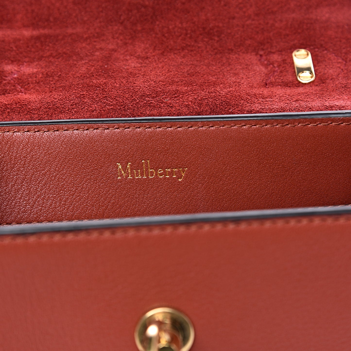 Silky Calfskin Micro Seaton Rust