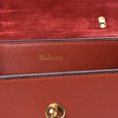 Mulberry Silky Calfskin Micro Seaton Rust 6 of 8