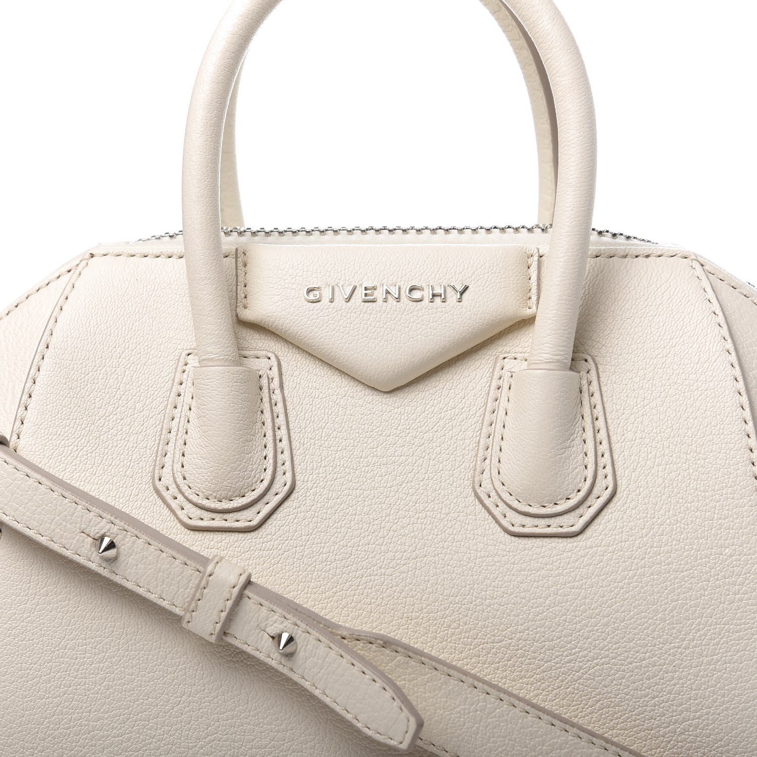 Givenchy Sugar Goatskin Mini Antigona Beige Buff 10 of 11